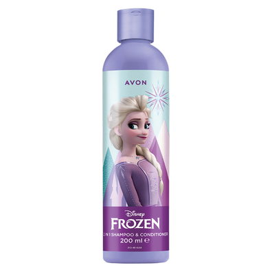 Avon Frozen Kids Szampon i odżywka 2w1 dla dzieci Kraina Lodu - 200ml