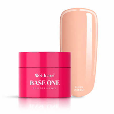 Silcare Base One Builder UV Gel Blush Cream Żel budujący do paznokci - 100g