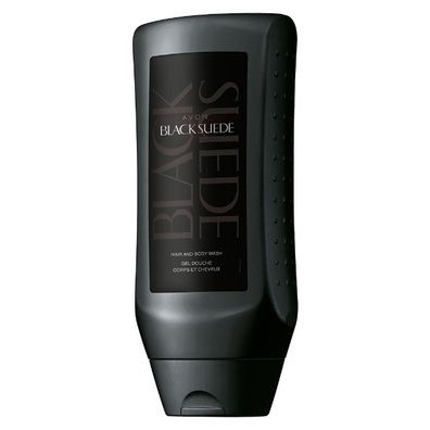 Avon Black Suede Żel do mycia ciała i włosów męski - 250ml