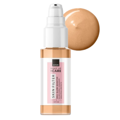 Avon Make Up + Care SKIN FILTER - Rozświetlający tint do twarzy 5w1 z SPF30 - kolor 1.5 - 30ml