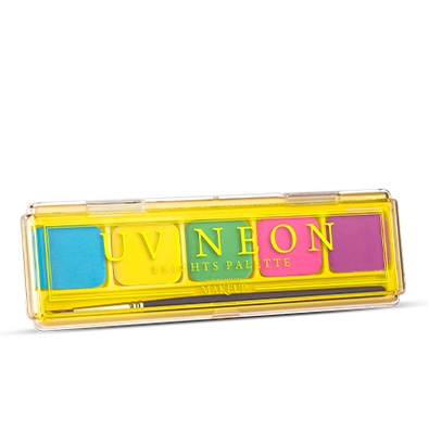 FM Paleta farb do ciała UV Neon - Yellow
