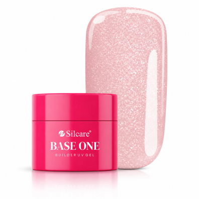 Silcare Base One Builder UV Gel Misty Rose Żel budujący do paznokci - 100g