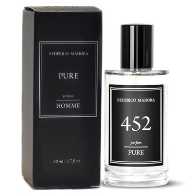 FM 452 Pure - Perfumy męskie - 50ml