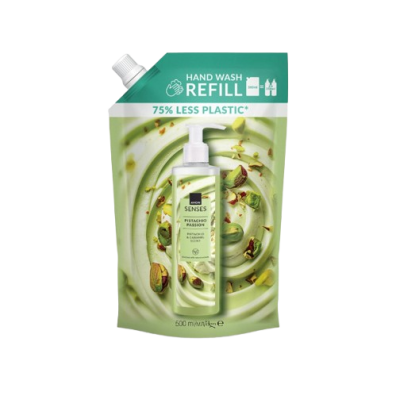 Avon Senses Pistachio Passion Mydło w płynie - pistacja z nutą karmelu - uzupełnienie 500ml