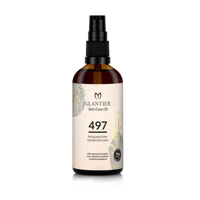 Glantier 497 - Pielęgnacyjny olejek do ciała - Orientalno-Kwiatowy - 100ml