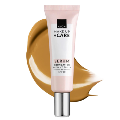 Avon Make Up + Care Podkład - serum 3w1 - 355G (Light Caramel)