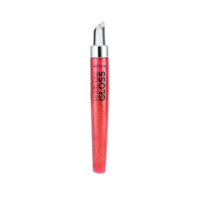 Avon Multi Use Gloss Błyszczyk 3w1 do ust, powiek i policzków - Fiery Red - 5ml