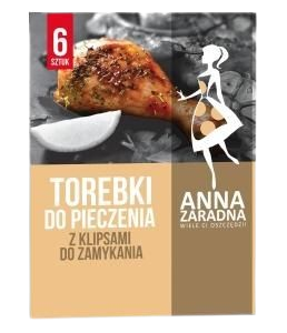 Anna Zaradna Torebki do Pieczenia z Klipsami | 6 szt.