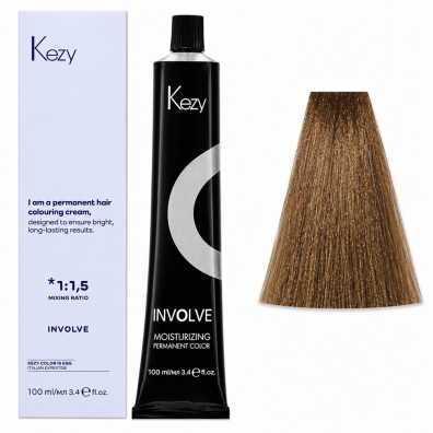 Kezy Involve color Permanentna farba do włosów - 5.0 light brown