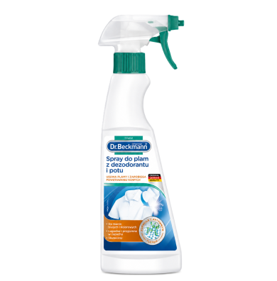 DR BECKMANN Spray do plam z dezodorantu i potu - 250ml