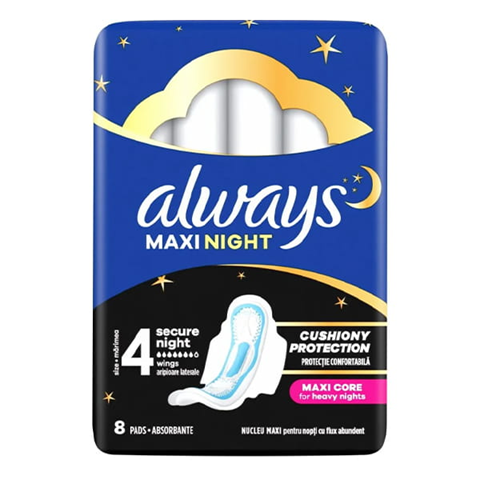 Always Classic Night Podpaski ze Skrzydełkami | Rozmiar 3 | 8 szt. (1)