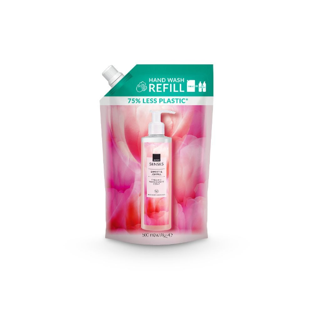 Avon Senses Sweet & Joyful Mydło w płynie - Frezja i Granat - uzupełnienie 500ml
