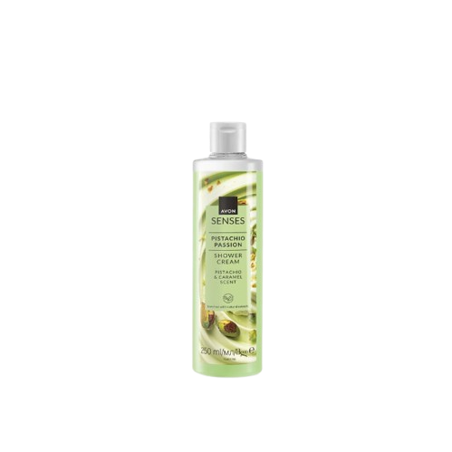 Avon Senses Pistachio Passion - Kremowy Żel pod prysznic - pistacja z nutą słodkiego karmelu - 250ml (1)